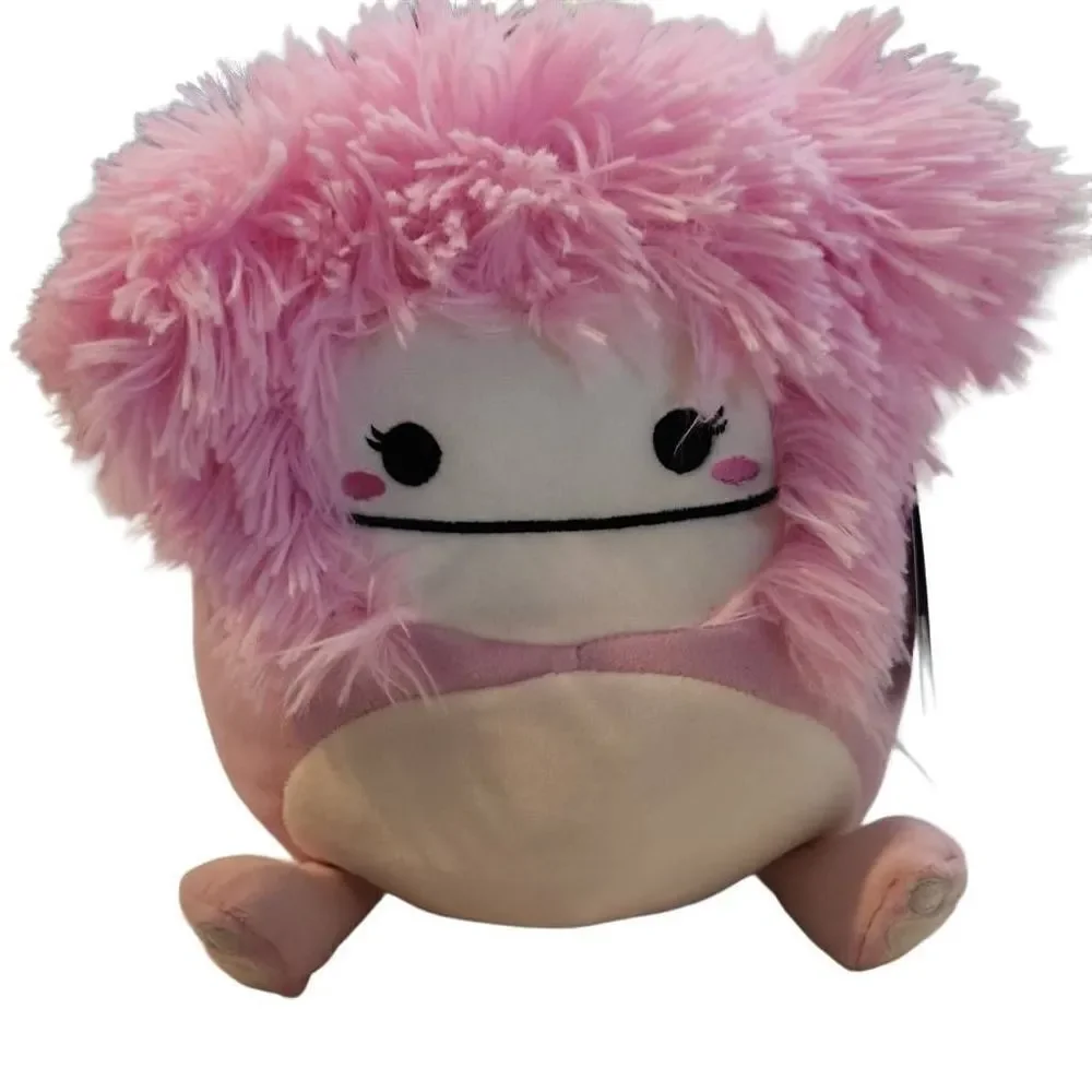 New Squishmallows Pink Brina Bigfoot - 8 inch